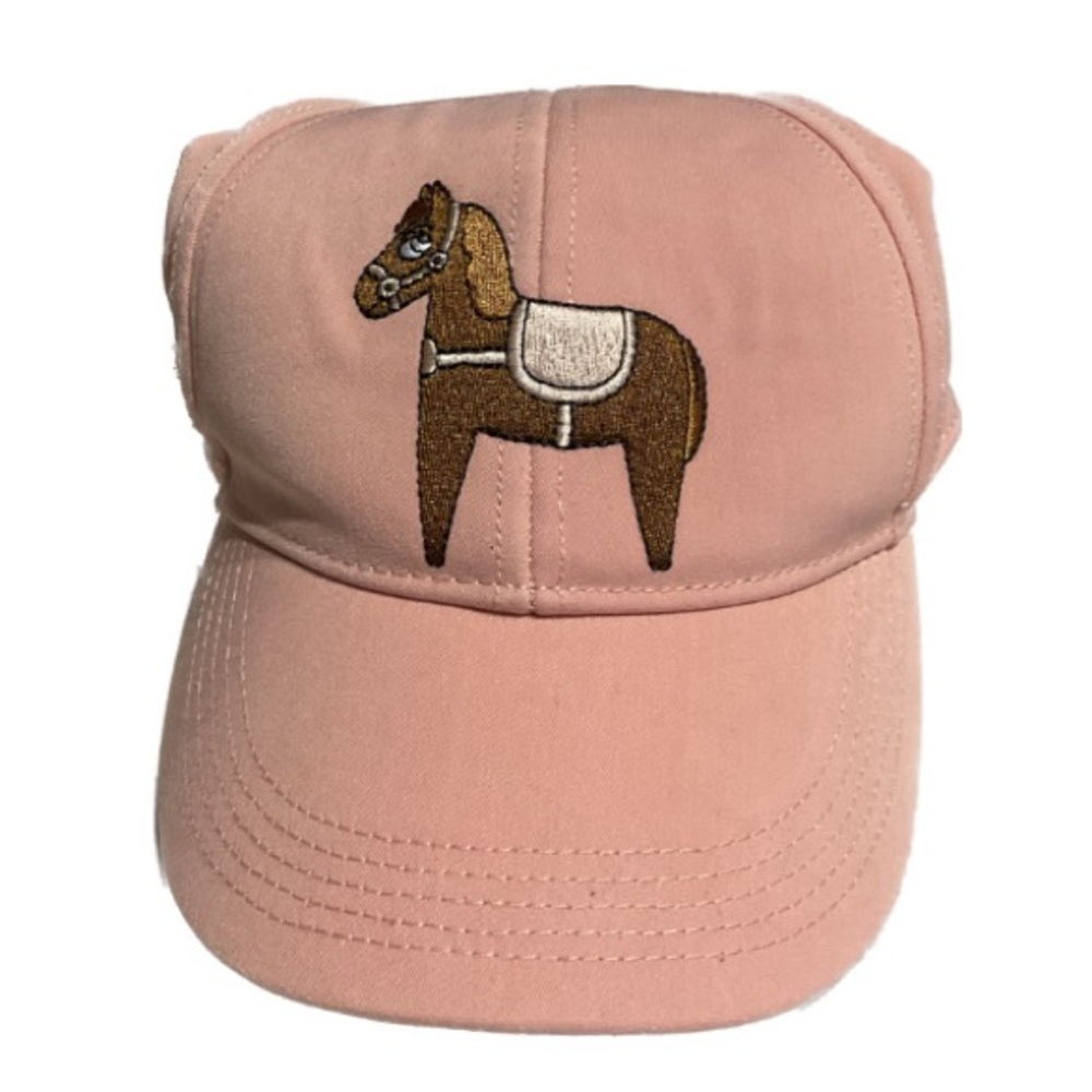 Kids pink horse hat girls